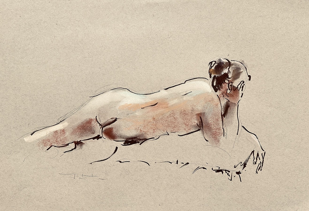 Life drawing session