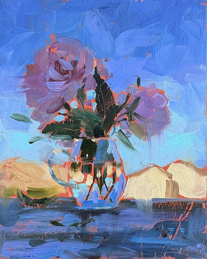 Evening Still Life – Original Oil Painting by Tatsiana Harbacheuskaya