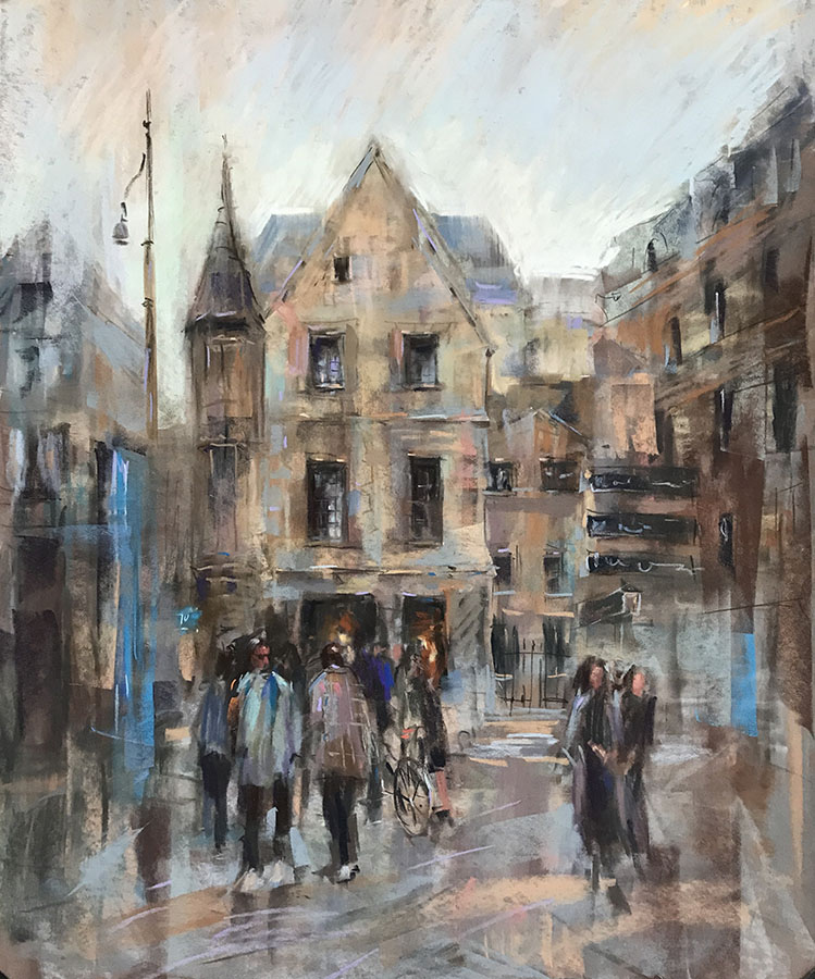 Pierre de Paris – Original Soft Pastel Painting by Tatsiana Harbacheuskaya