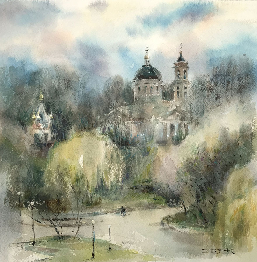 Early spring in Gomel